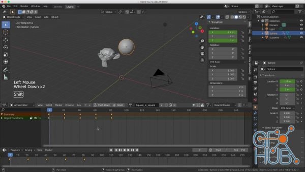 CGCookie – Fundamentals of Animation in Blender 2.8x