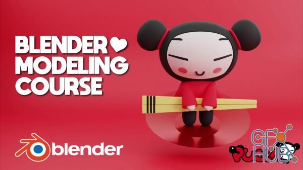 Skillshare – Create A Cartoon Character With Blender