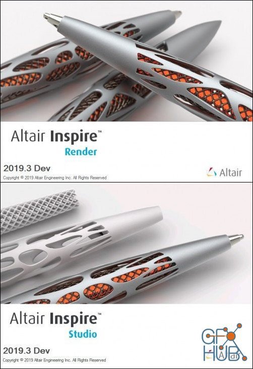 Altair Inspire Studio & Render 2019.4.0 Build 10571 Win x64