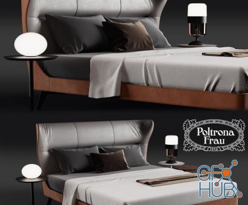 Poltorna Frau MAMY BLUE BED