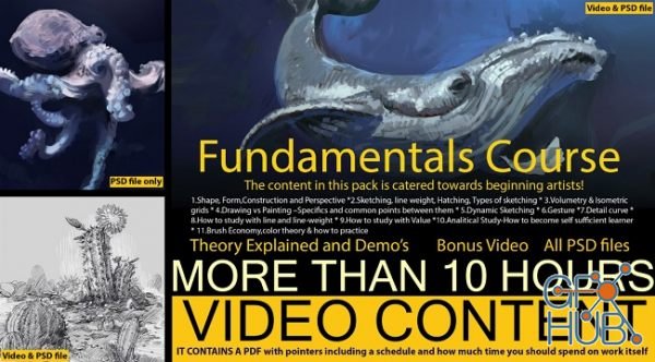 ArtStation – Fundamentals Course – A guide for starters in art