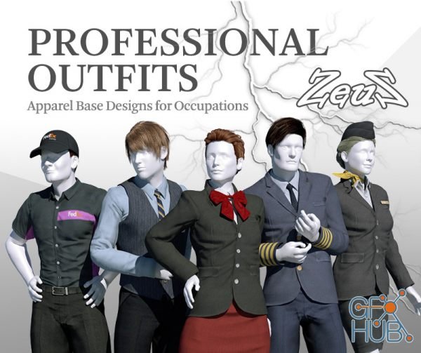 iClone Character Creator – Professional Outfits