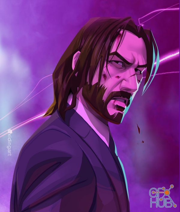 ArtStation - John Wick GFX