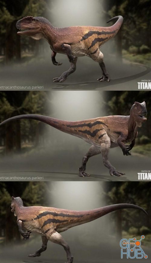 Metriacanthosaurus parkeri PBR