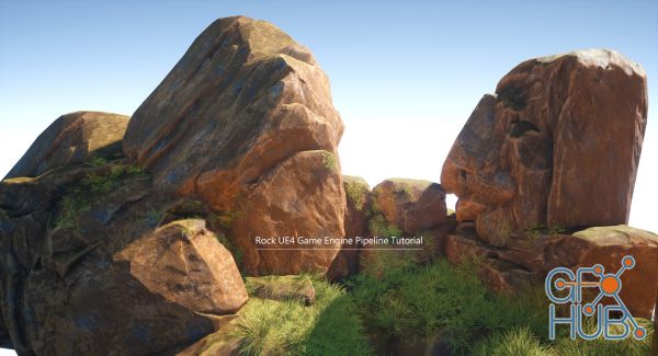 ArtStation – Rock UE4 Game Engine Pipeline Tutorial