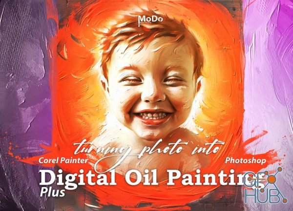 Gumroad – Digital Oil Painting video course PLUS