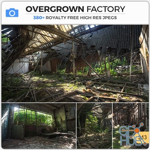 PHOTOBASH – Overgrown Factory