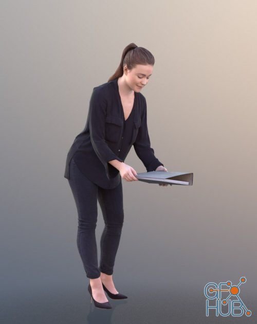 Working Business Girl