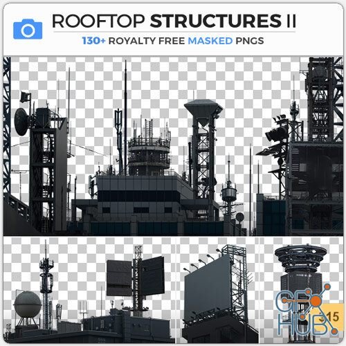 PHOTOBASH – Rooftop Structures II