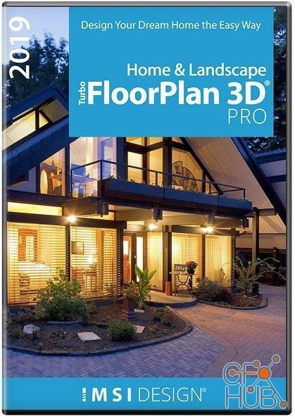 TurboFloorPlan 3D Home & Landscape Pro 2019 v20.0.3.1019 Win
