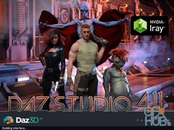 DAZ Studio Professional 4.12.1.117