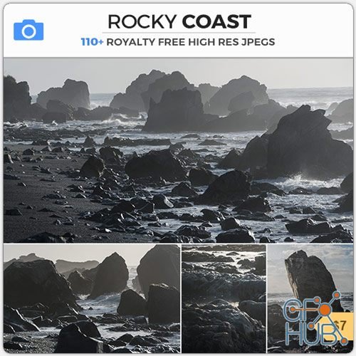 PHOTOBASH – Rocky Coast