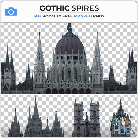 PHOTOBASH – Gothic Spires