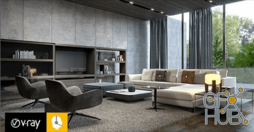 Udemy – Vray Next Sketchup : Making An Interior Quality Render