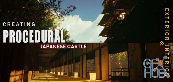 Gumroad – Procedural Japanese Castle in Unreal Engine 4
