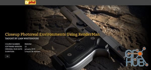 FXPHD – RND204 – Closeup Photoreal environments using Renderman