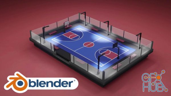 Skillshare – Create A Basketball Court With Blender