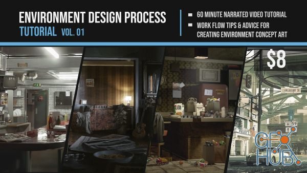 ArtStation – Environment Design Process Tutorial Vol 01