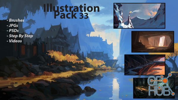 Gumroad – Illustration Pack 33 with Andreas Rocha
