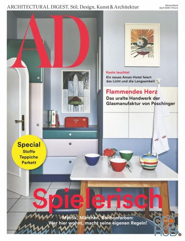 AD Architectural Digest Germany – April 2020 (True PDF)
