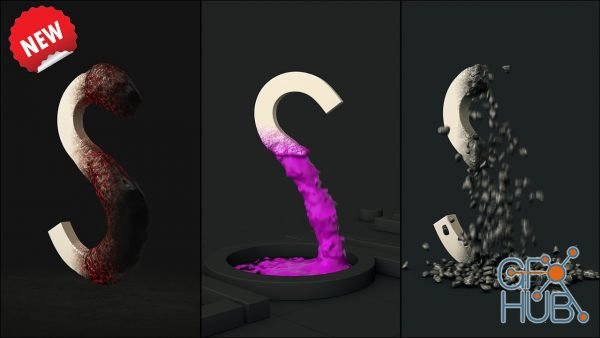 Mustapha Fersaoui – Solid To Liquid New Tool For CINEMA 4D