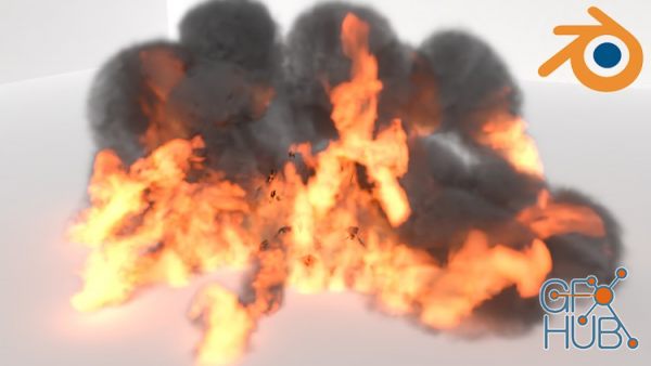 Udemy – Mantaflow Fire & Smoke Simulation Guide in Blender