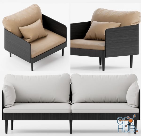 Septembre Sofa by MENU