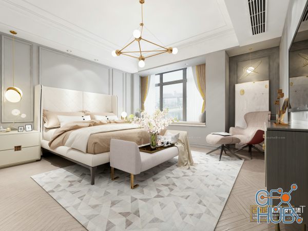 Bedroom American style 06