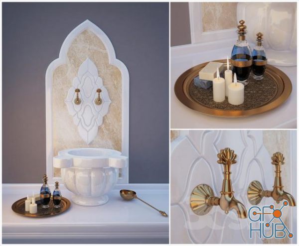 Arabic Kurna with decor