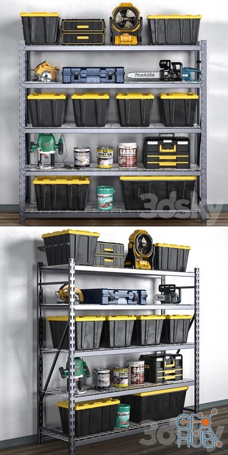 Garage tools set 13