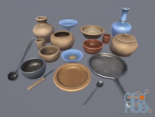 Toon tableware v1.0