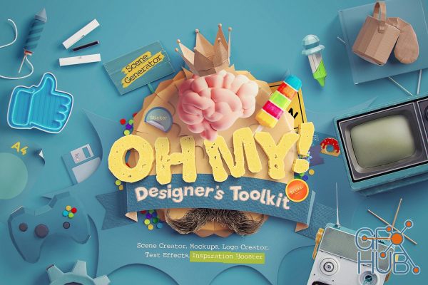 Creativemarket – Oh My! Designer's Toolkit
