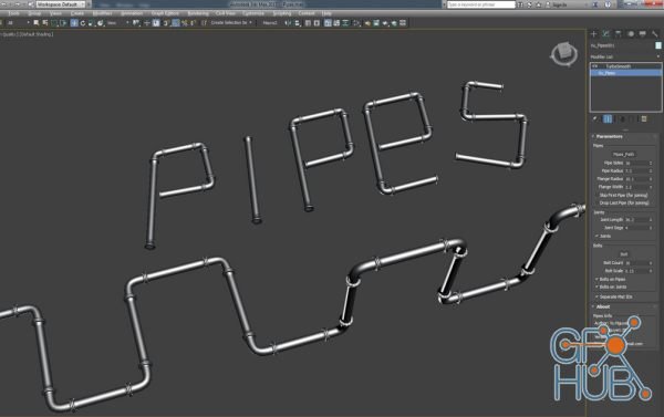 Gumroad – MCG Pipes v1.0 for 3ds Max