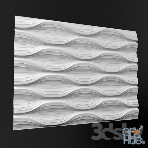 Modern 3D panel