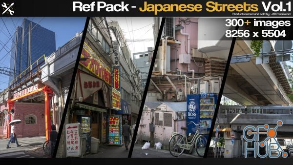 ArtStation Marketplace – Ref Pack – Japanese Streets Vol.1