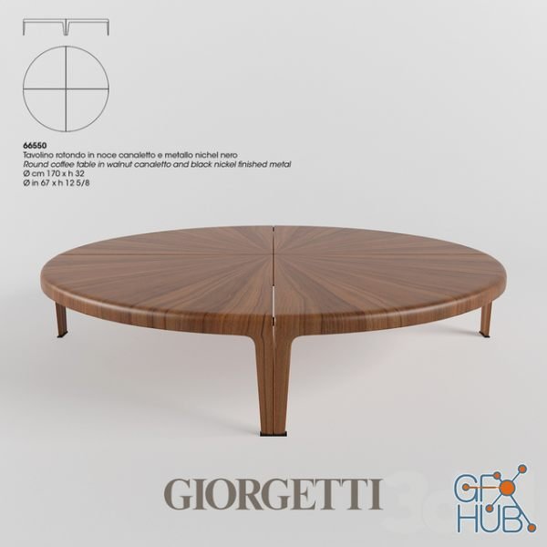 Giorgetti table 66550