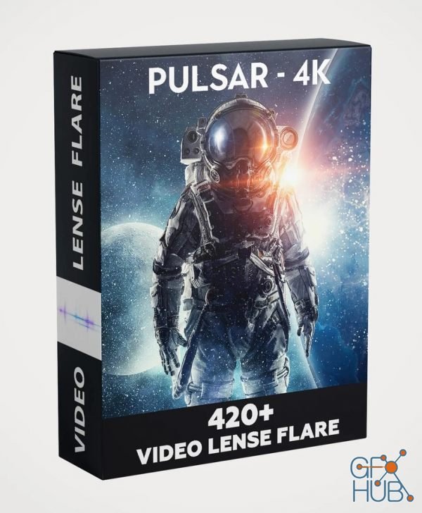 Video-Presets – PULSAR-4K 420+ VIDEO LENS FLARE (Win/Mac)