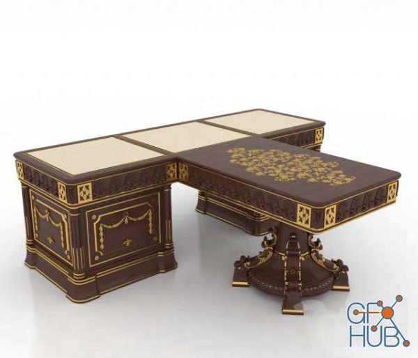 Work table - 2500x80x77cm