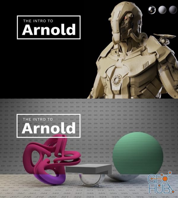 GreyscaleGorilla – Introduction to Arnold Part 1 and 2