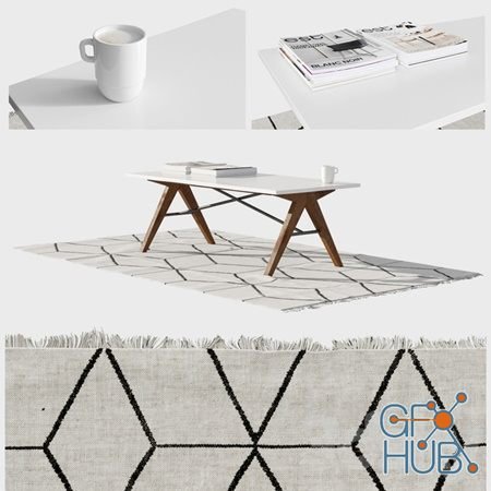 Zuo Saints Coffee Table and Mum’s Pad
