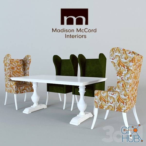 Madisonmccord farmhouse dining set