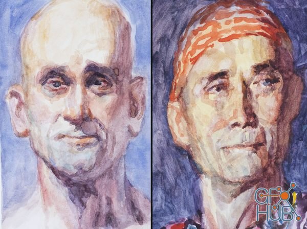 New Masters Academy – The Portrait in Watercolor with Mark Westermoe
