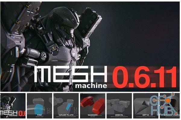 Blender Market – MESHMachine 0.6.11