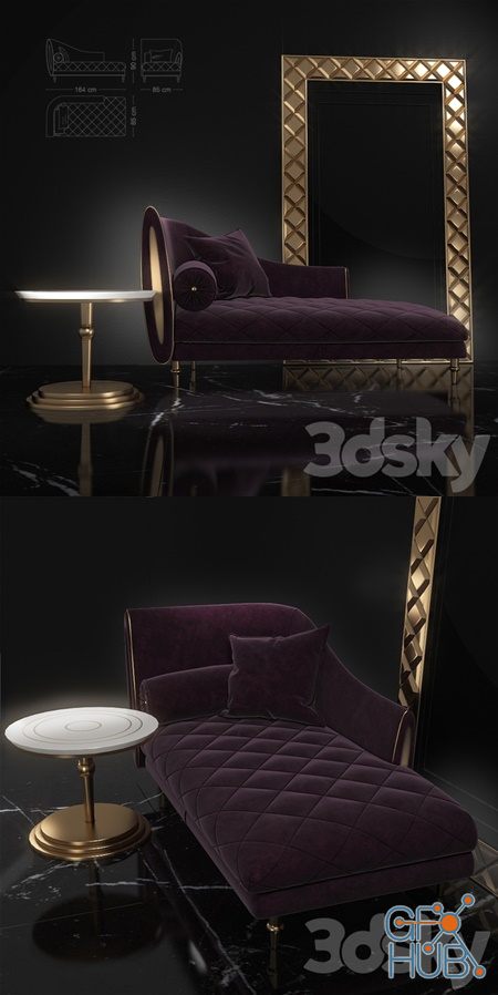 Couch Sipario from Arredoclassic