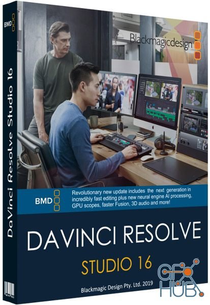 Blackmagic Design DaVinci Resolve Studio 16.2.3.15 (x64) Multilingual