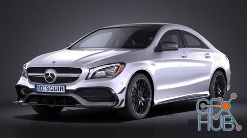 Mercedes-Benz CLA45 AMG 2017 car