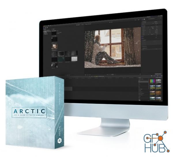 RocketStock – Arctic: 79 High Quality Snow, Ice and Frost Video Effects