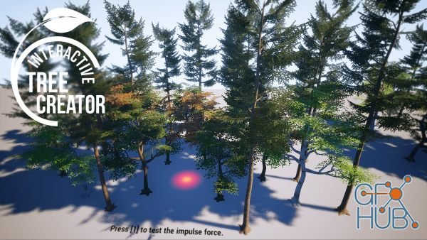 Unreal Engine Asset – Interactive Tree Creator