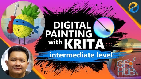 Skillshare – Digital Paiting With Krita: Intermediate Level