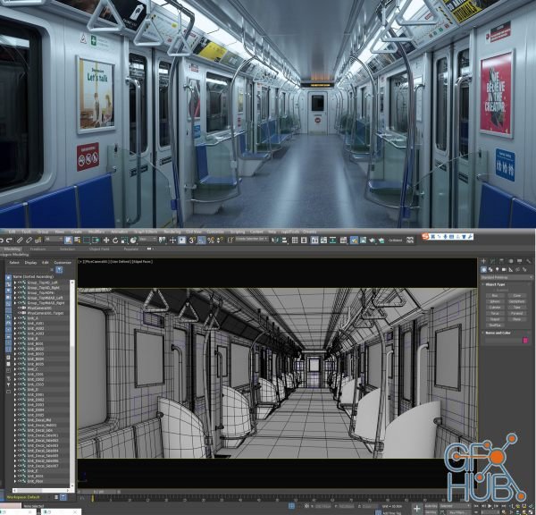 ArtStation Marketplace – The Spiral City Subway – Project File